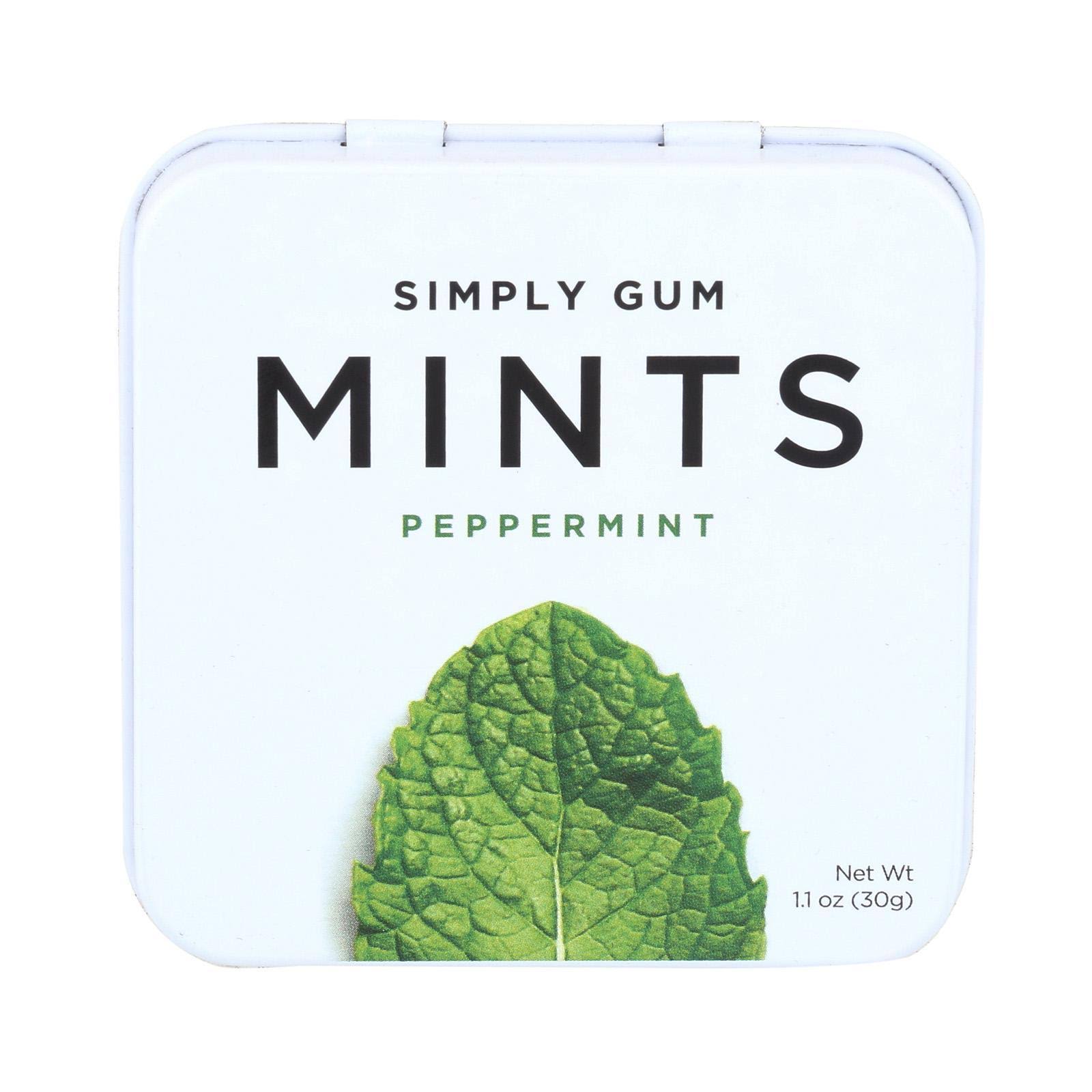 Simply Gum Breath Mints - Peppermint, 270ct