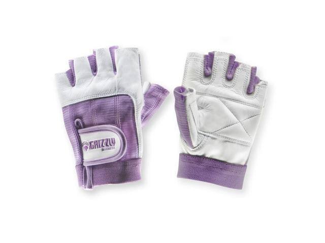Grizzly Fitness Womens Paw Training Gloves - Purple, Medium