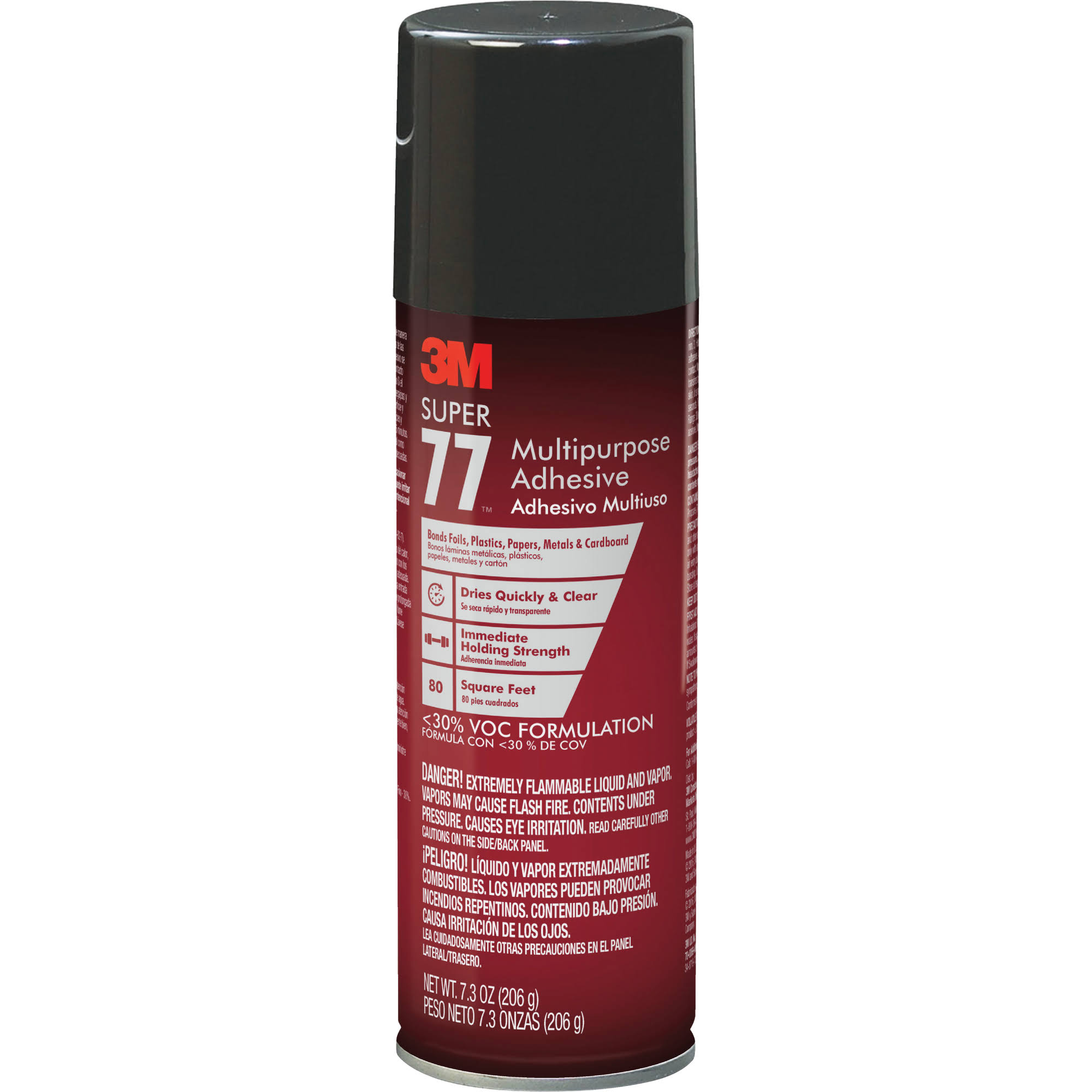 3M Super 77 Multupurpose Adhesive Spray - 7oz