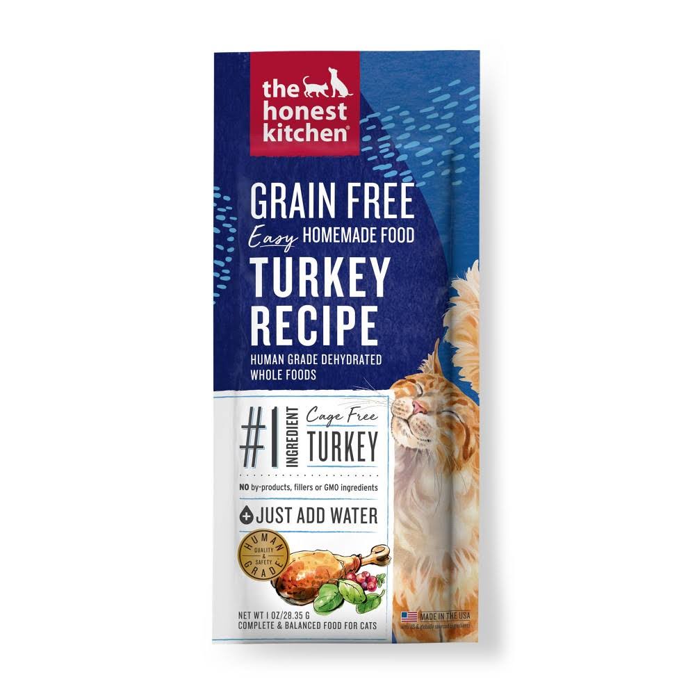 The Honest Kitchen Dehydrated Grain Free Turkey Cat Food - 1 oz