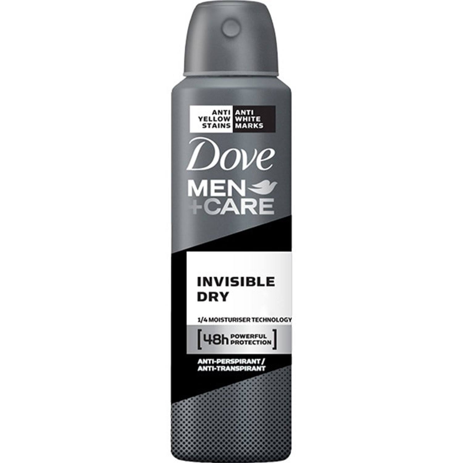 Dove Men+Care Invisible Dry Aerosol Antiperspirant Deodorant - 250ml