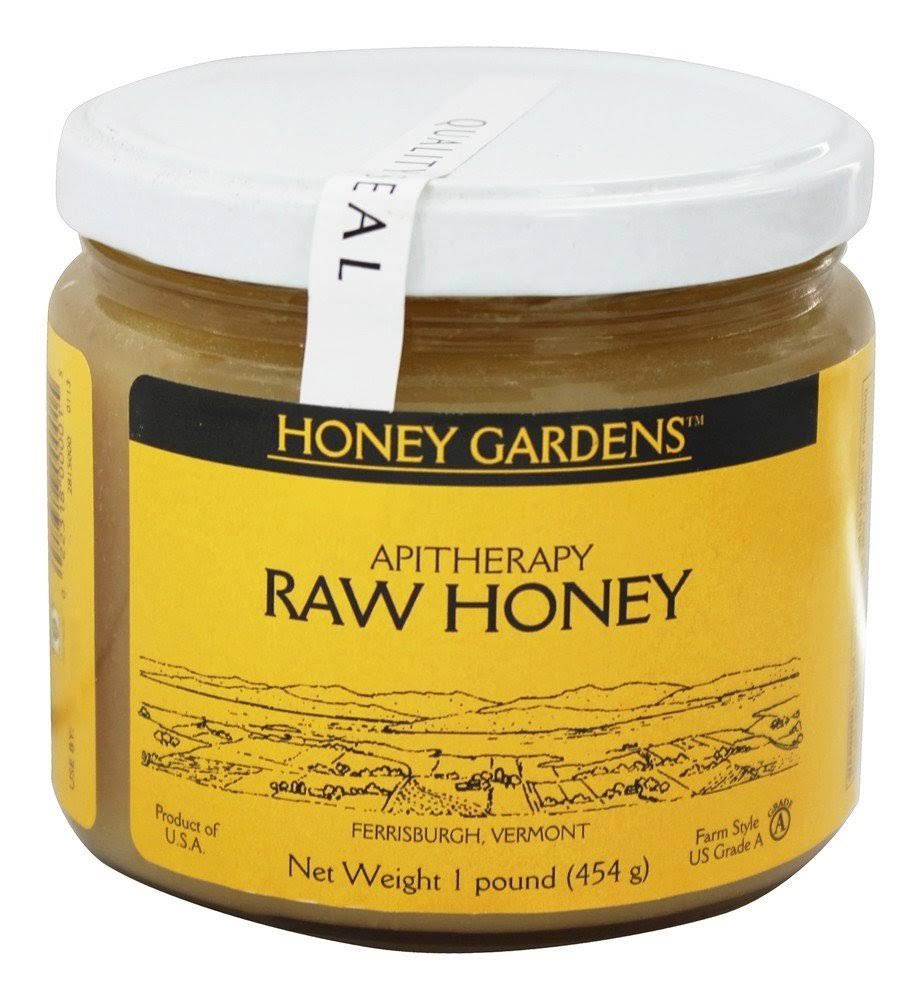 Honey Gardens Apitherapy Raw Honey - 454g
