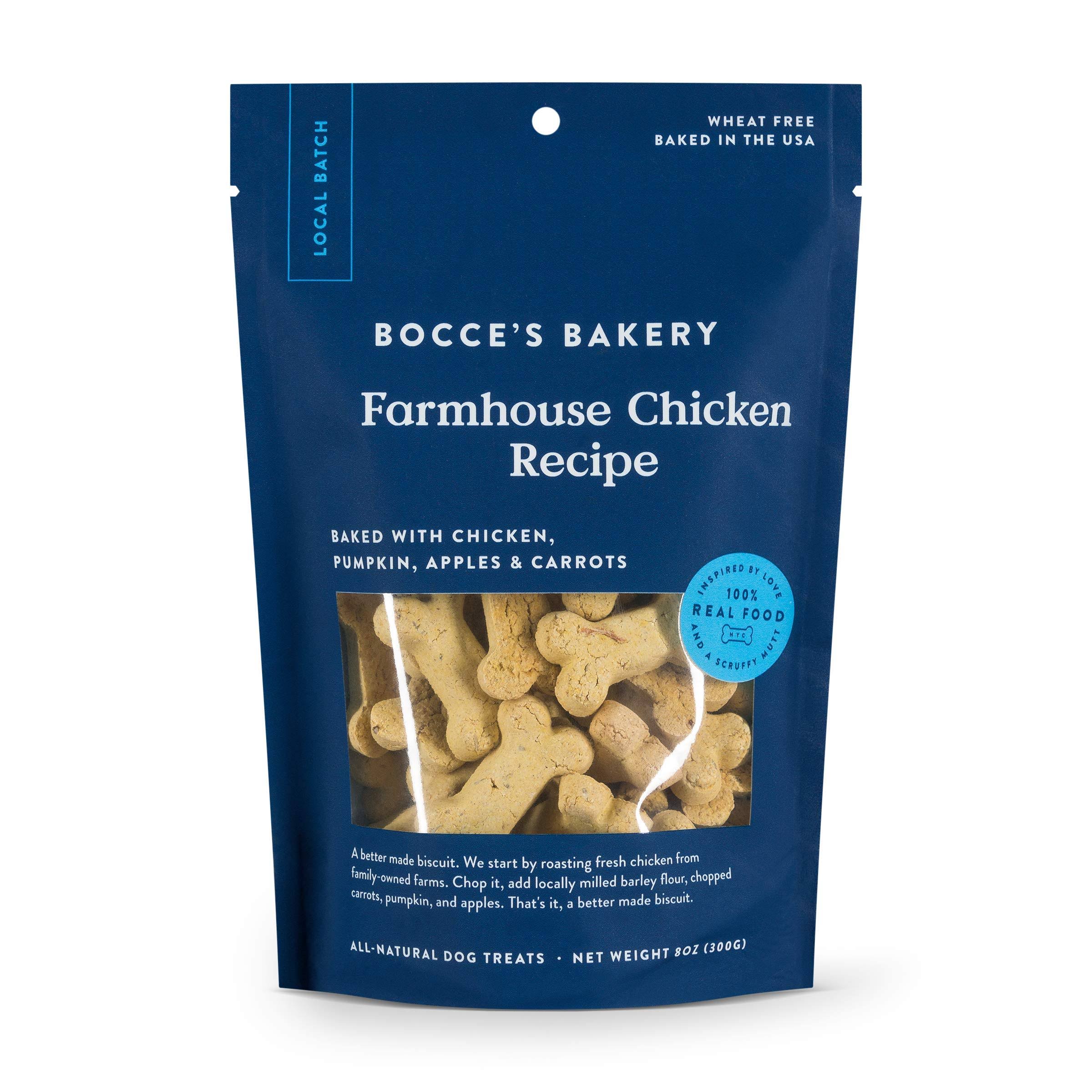 Bocce's Bakery Dog Biscuits Farmhouse Chicken 8 oz