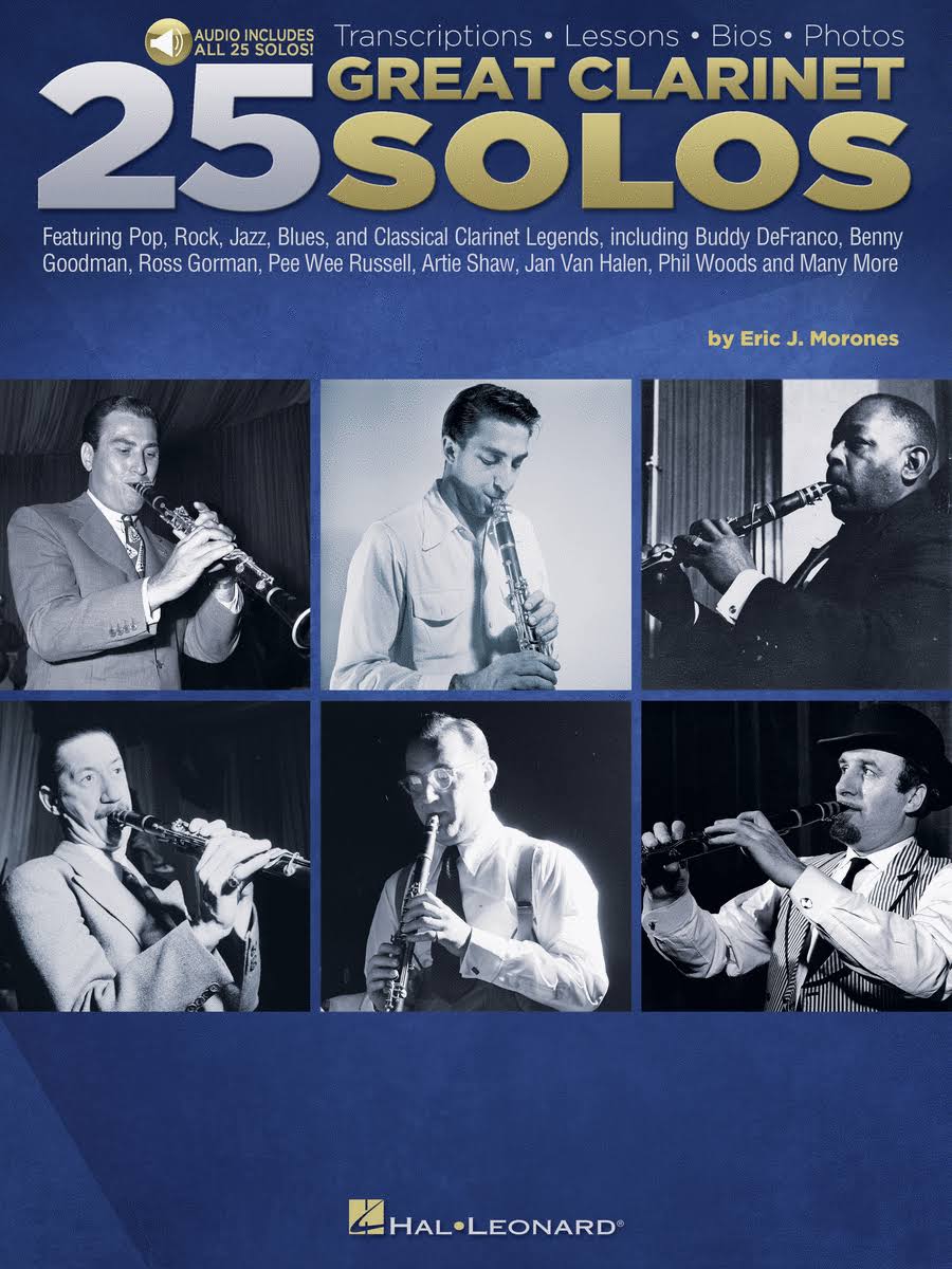 25 Great Clarinet Solos, Transcriptions - Lessons - BIOS - Photos