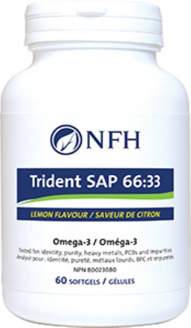 NFH Trident SAP 66:33 (Lemon) - 60 Softgels