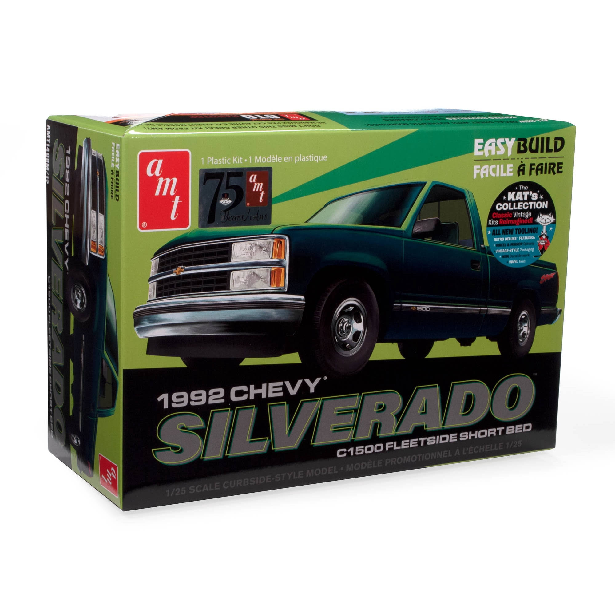 AMT 1:25 1992 Chevrolet Silverado Shortbed Pickup