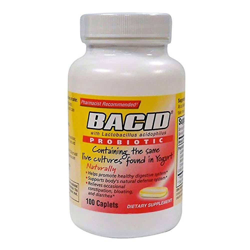 Bacid Daily Probiotic | 50 Capsules | Dietary Supplement for Digestive
