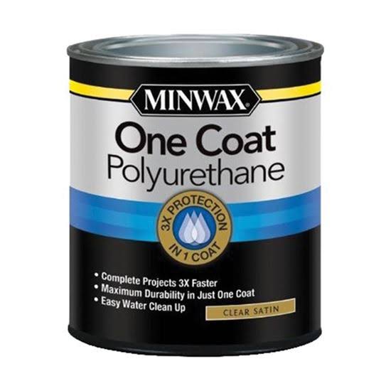 Minwax 356050000 Natural Finish Oil Based Penetrating Wood Stain - 1/2 Pint