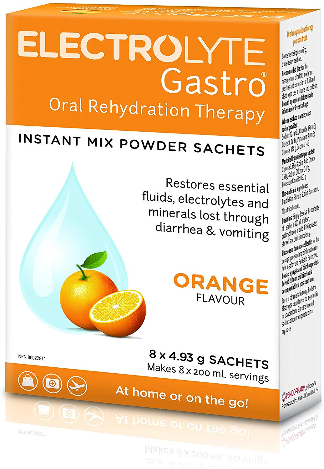 Electrolyte Gastro Orange Oral Rehydration Therapy