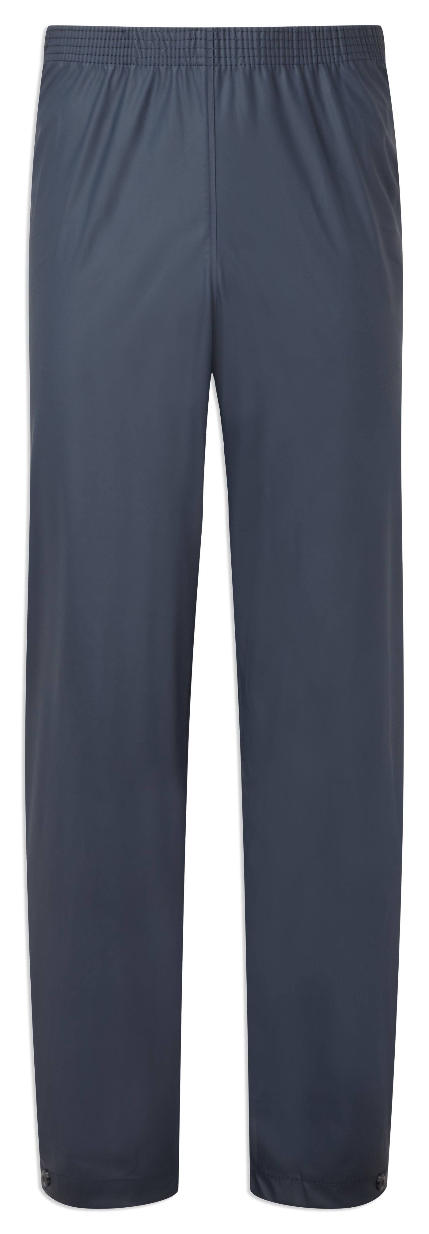 Navy Blue Flex Waterproof Trousers-Medium