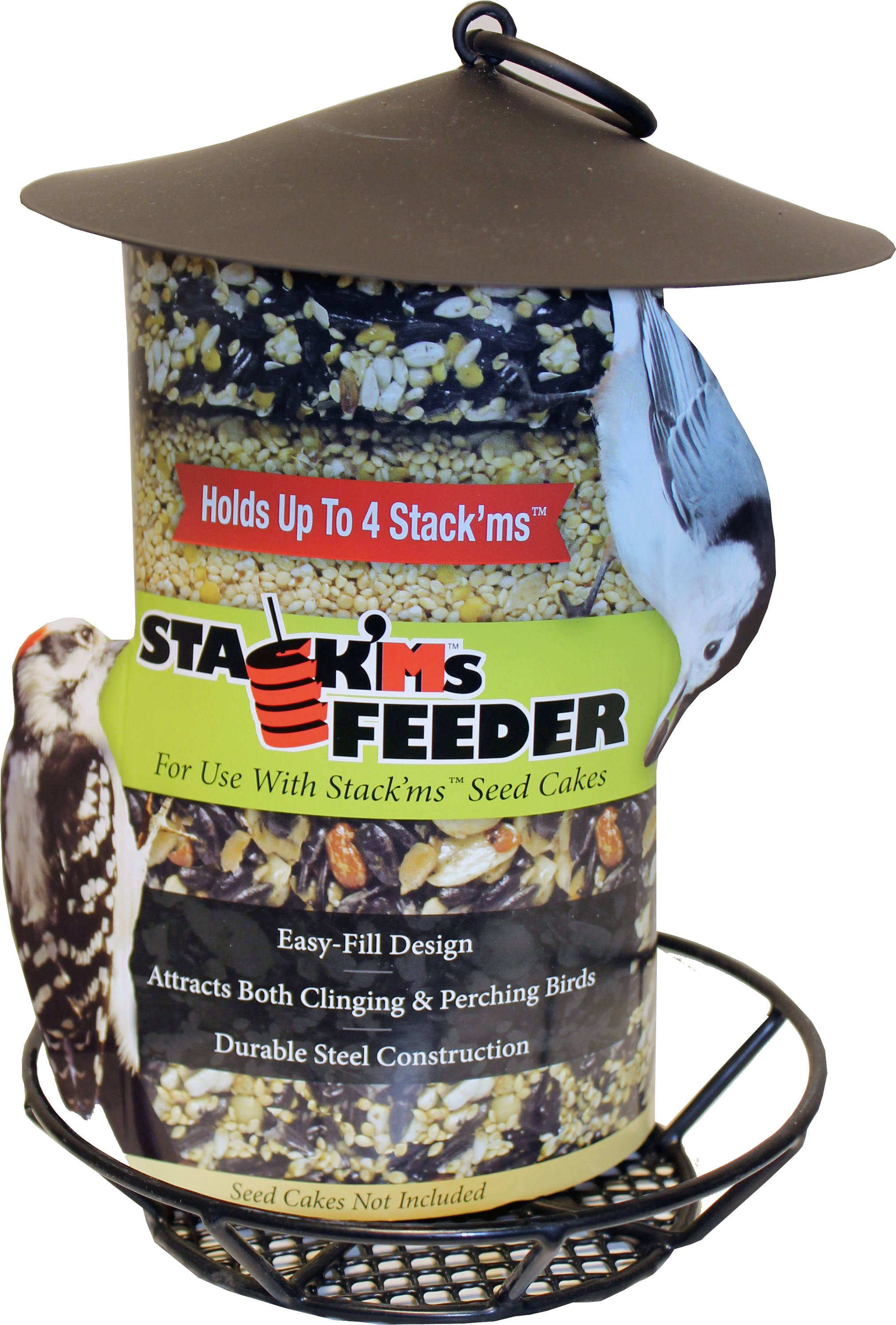 Heath Outdoor Products Stackms Seed Cake Bird Feeder - Black