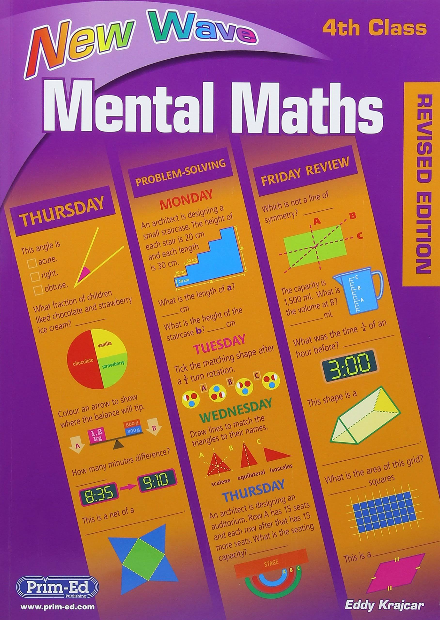 New Wave Mental Maths Book - 4th Class