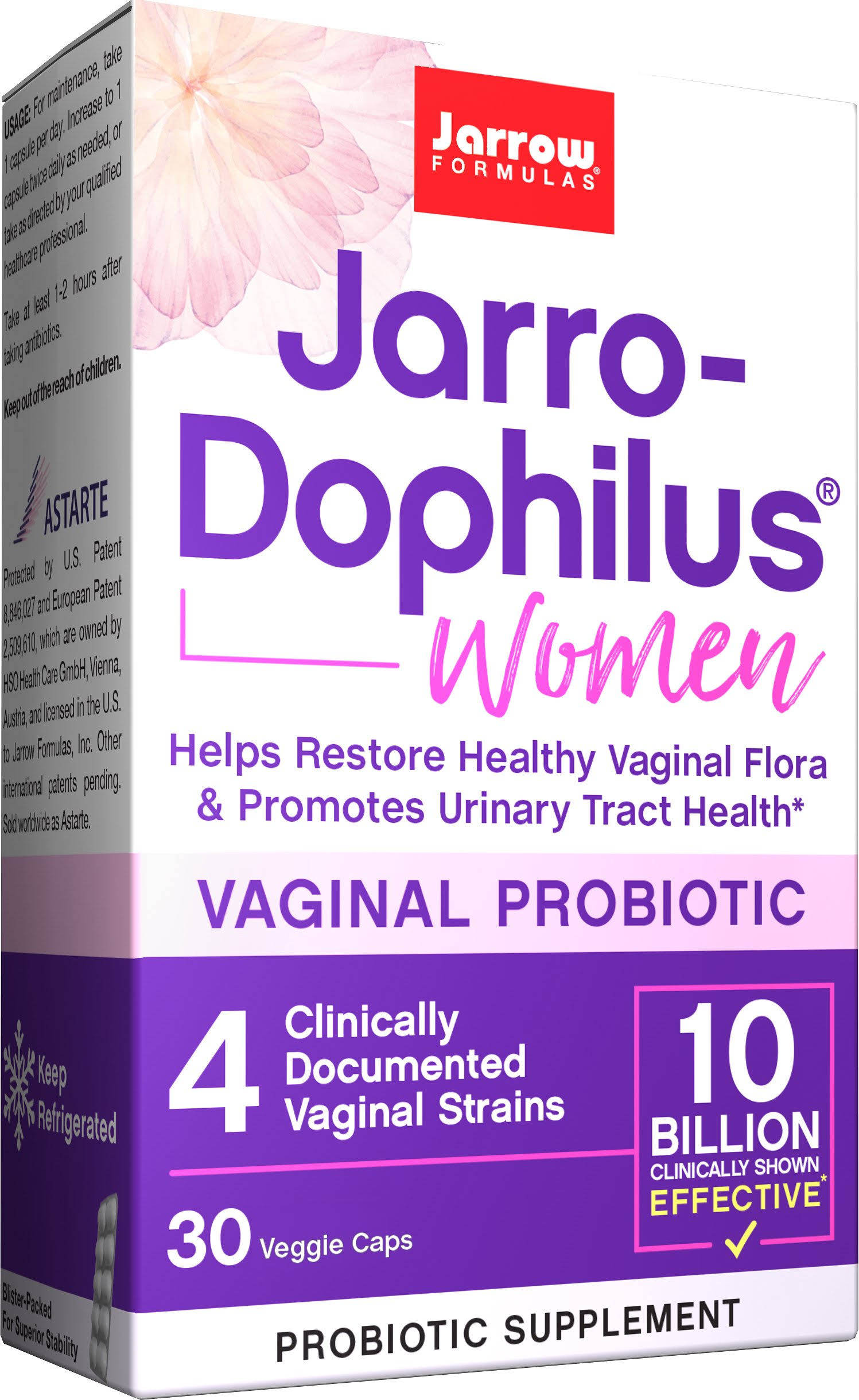 Jarrow Formulas Jarro-Dophilus Probiotics Supplement - 30 Capsules