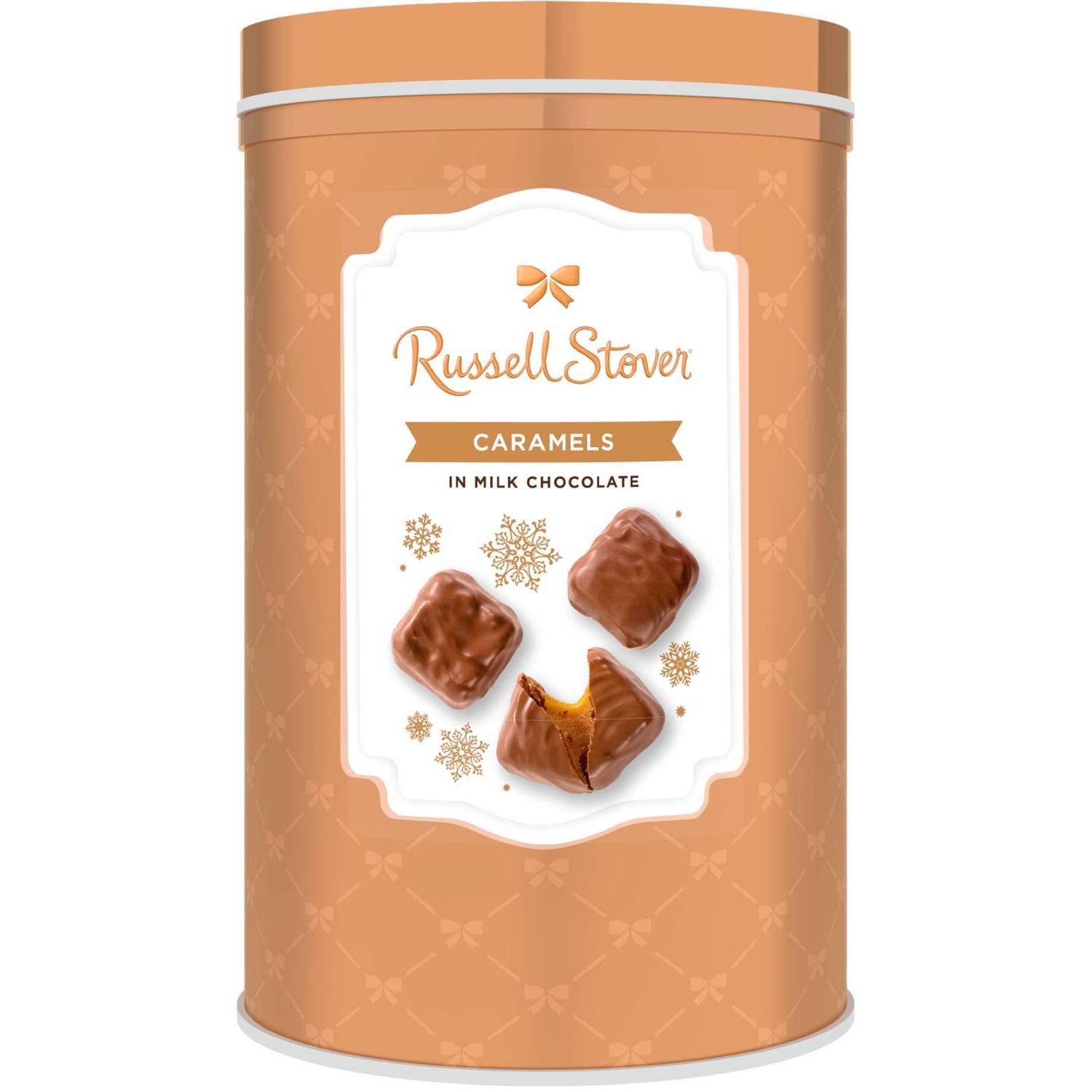 Russell Stover Caramels in Milk Chocolate - 9.5oz