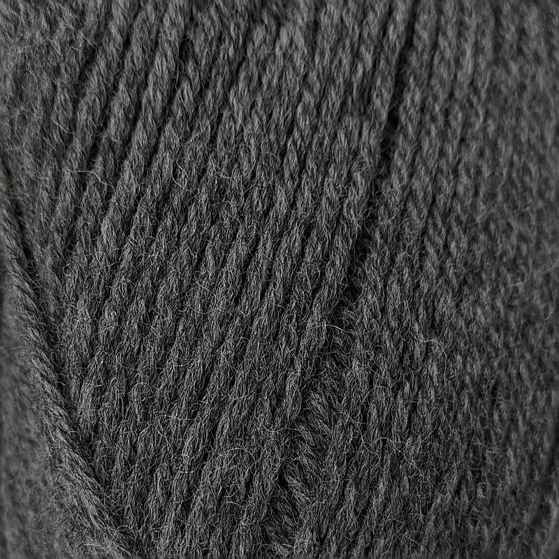 Plymouth Yarn Galway Worsted Yarn - Grey Heather, 100g, 210yds