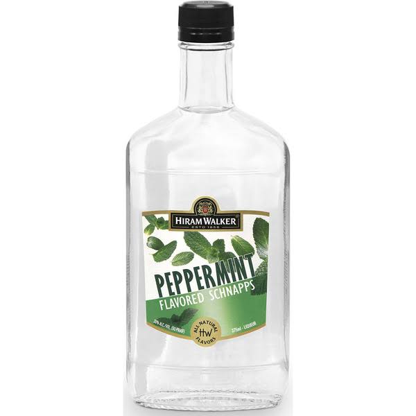 Hiram Walker Peppermint Schnapps - 375 ml