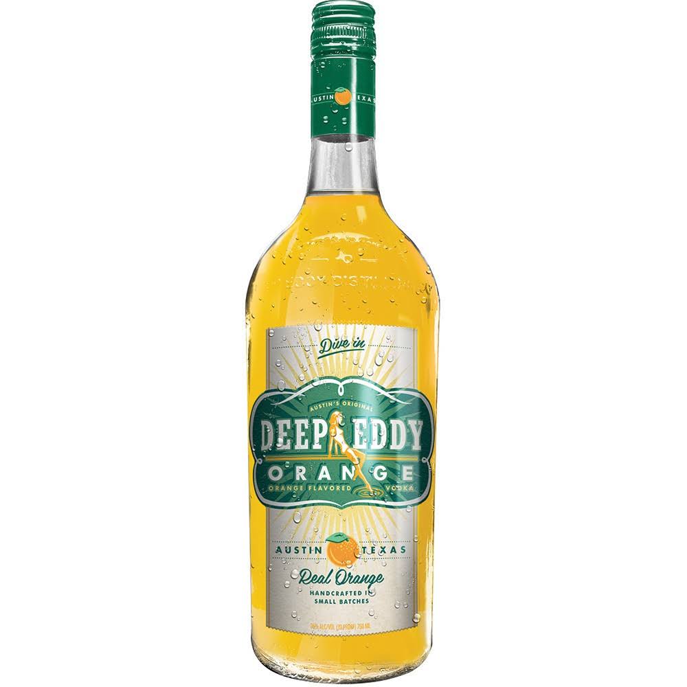 Deep Eddy Vodka, Orange - 750 ml