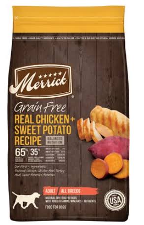 Merrick Grain Free Real Chicken and Sweet Potato Dry Dog Food
