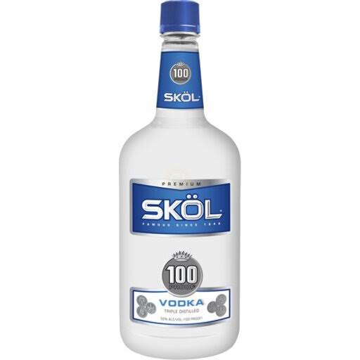 Skol 100 Proof Vodka - 1.75L