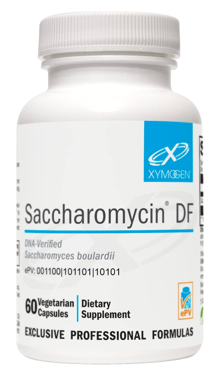 Xymogen Saccharomycin DF Vegetable Capsules - 60ct