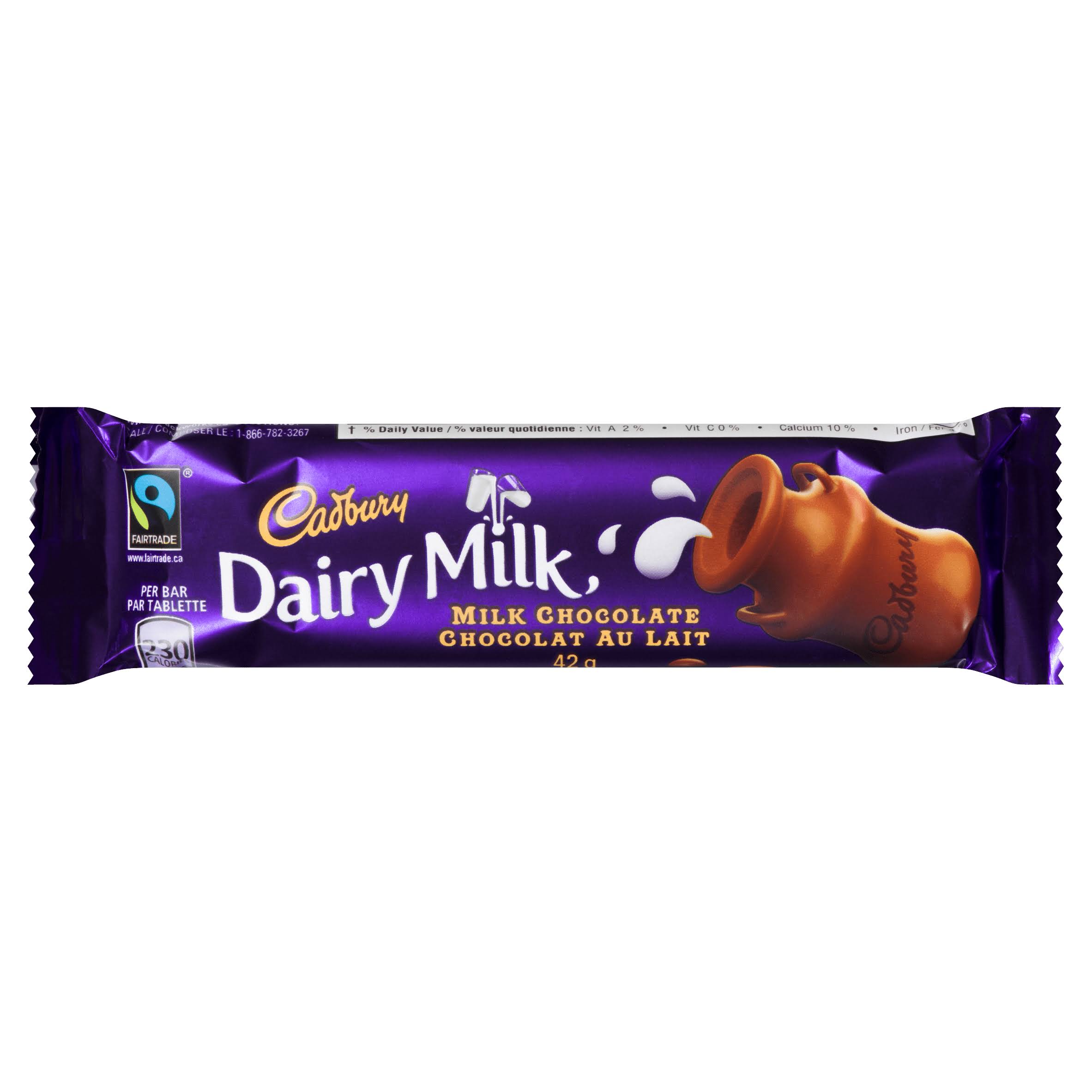 Cadbury Dairy Milk Chocolate Bars - 42g