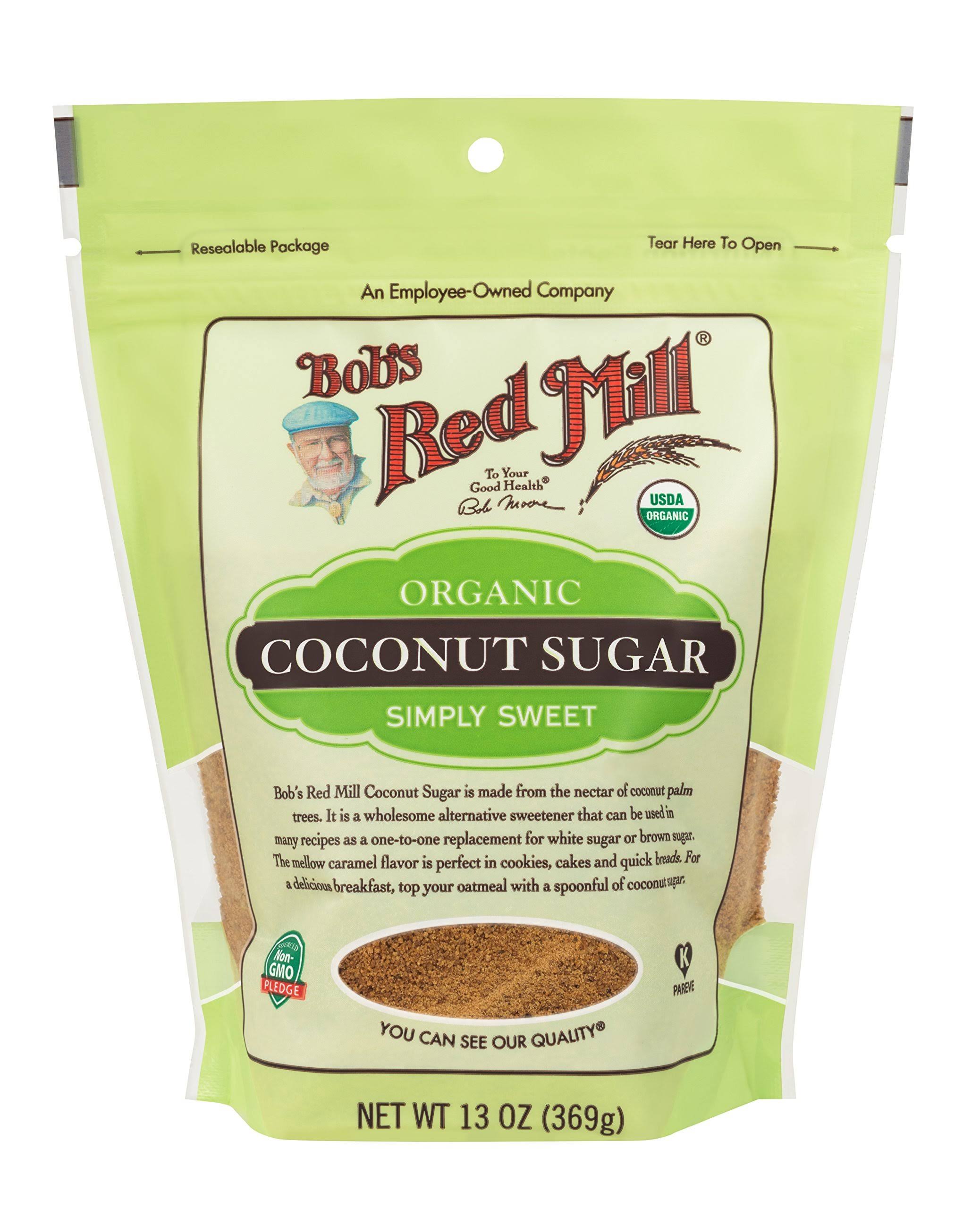 Bobs Red Mill Coconut Sugar, Organic - 13 oz