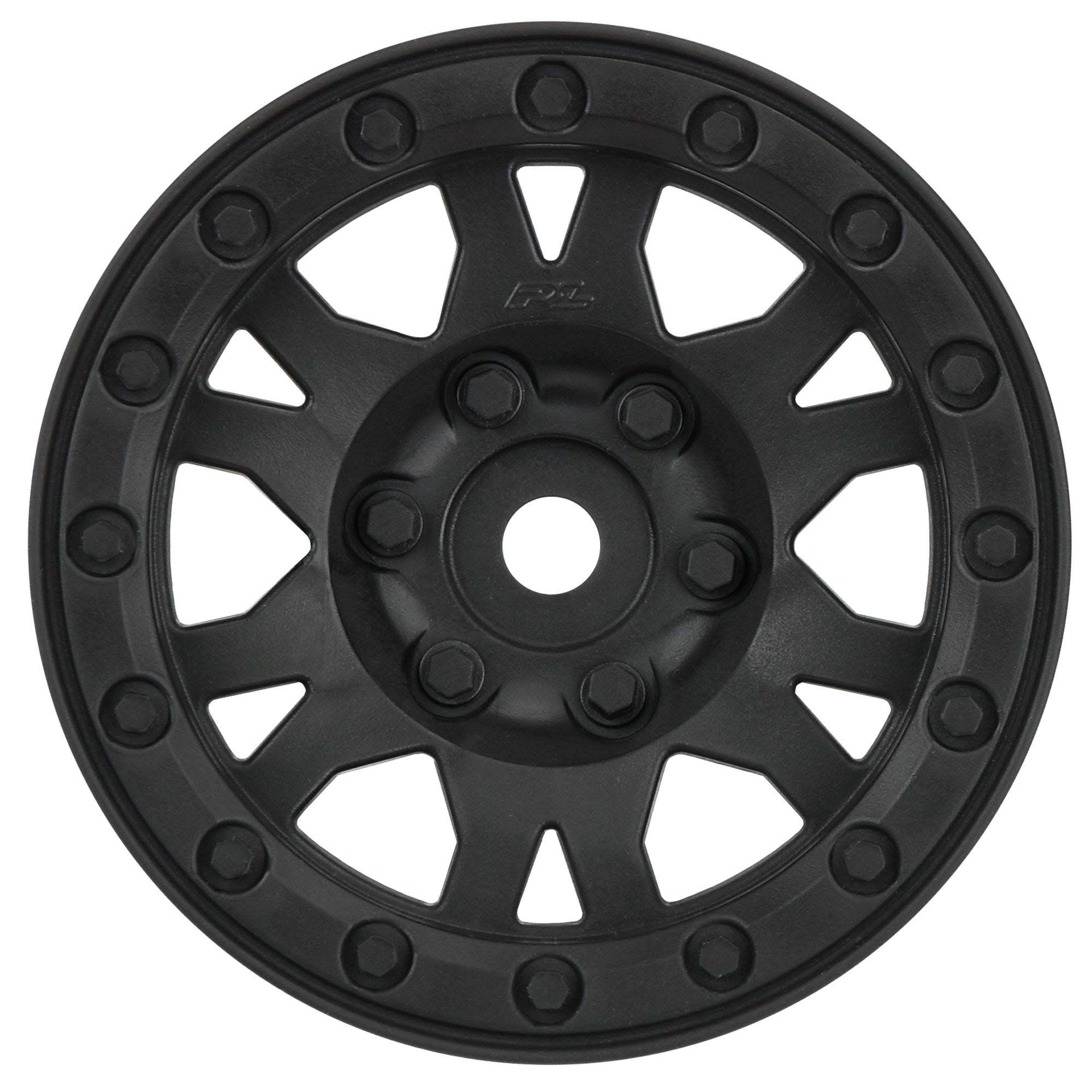 Proline Impulse 1.9" Black Bead-Loc Wheel Crawlers F/R