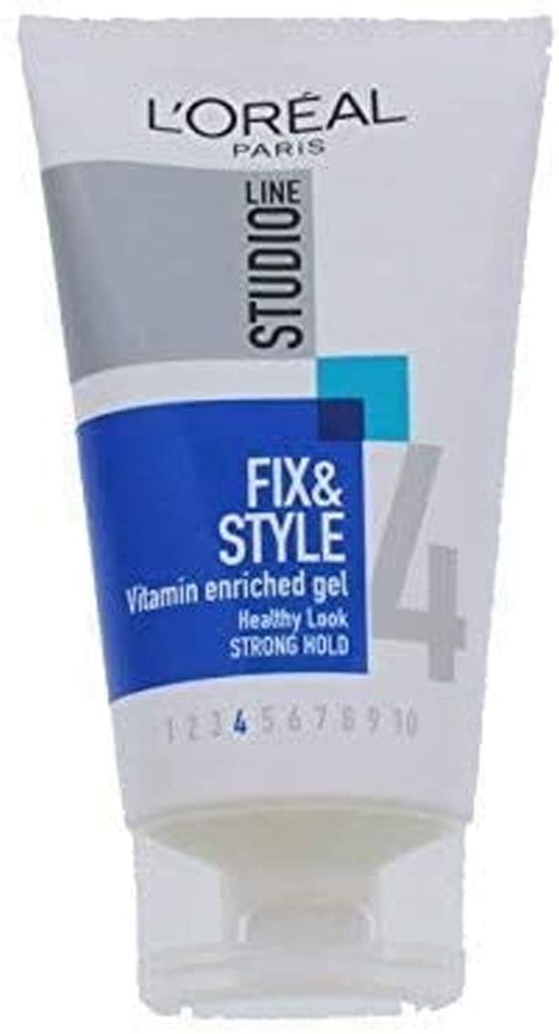 Loreal Studio Line Fix and Style Multi-Vitamin Gel - Very Strong Hold, 150ml