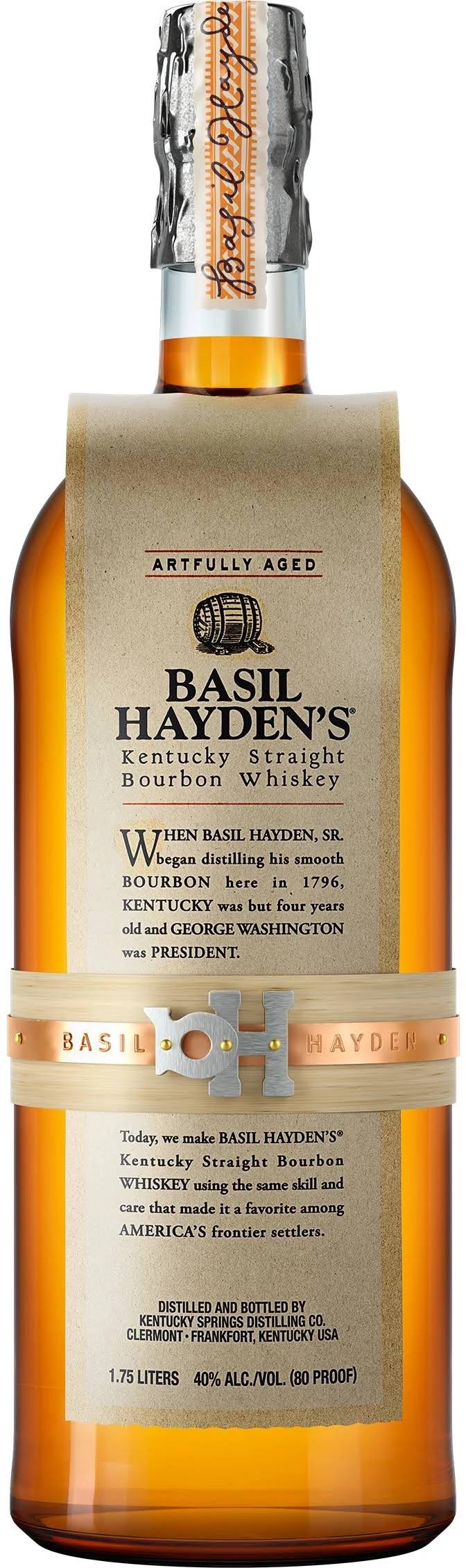 Basil Hayden's Bourbon Whiskey, Kentucky Straight - 1.75 liters