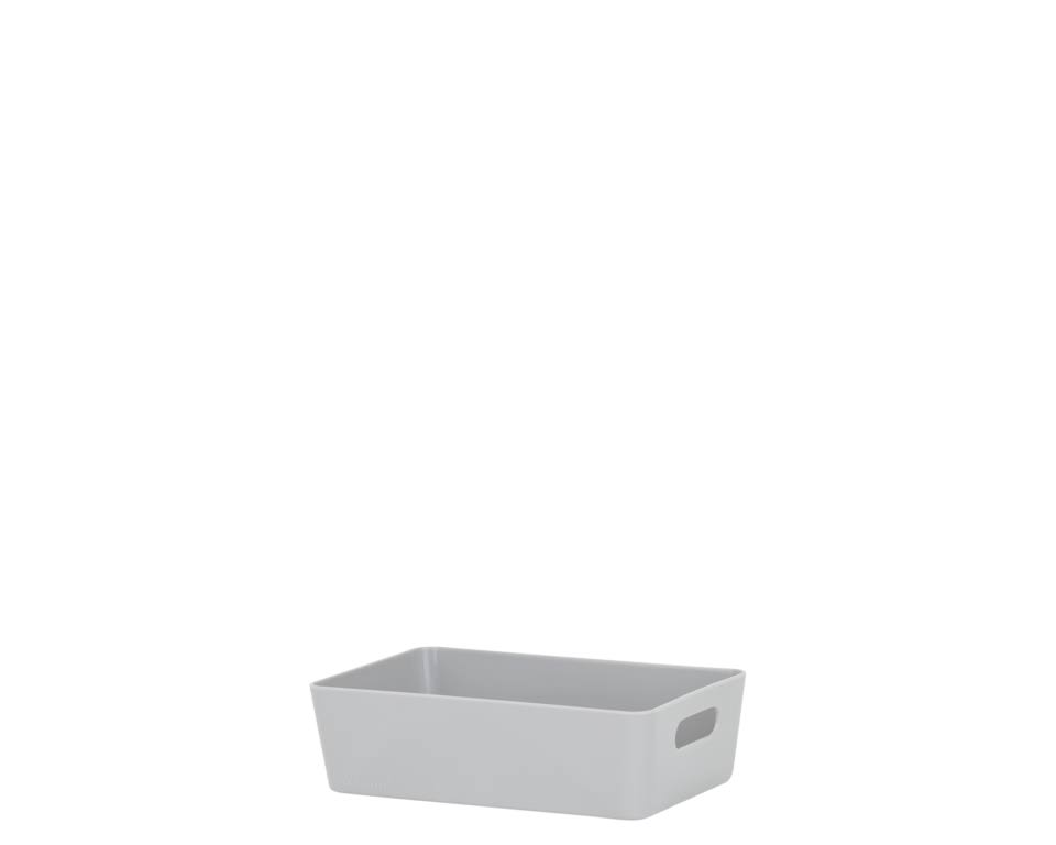 Wham Storage Studio Basket Rectangular 11.01 - Cool Grey (25927) colou