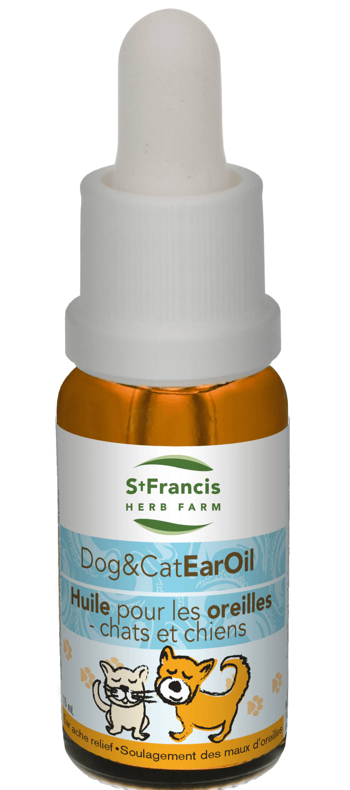 St Francis Dog & Cat Ear Oil 15 Ml