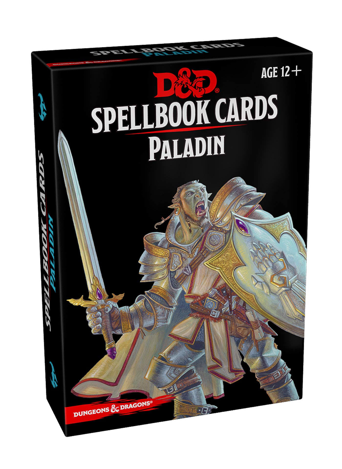 Dungeons & Dragons D&d Paladin Spellbook Cards
