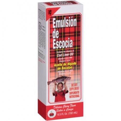 Emulsion De Escocia Cod Liver Oil - 6.5oz