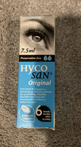 Hycosan Eye Moisturiser 7 5 ml Preservative Free