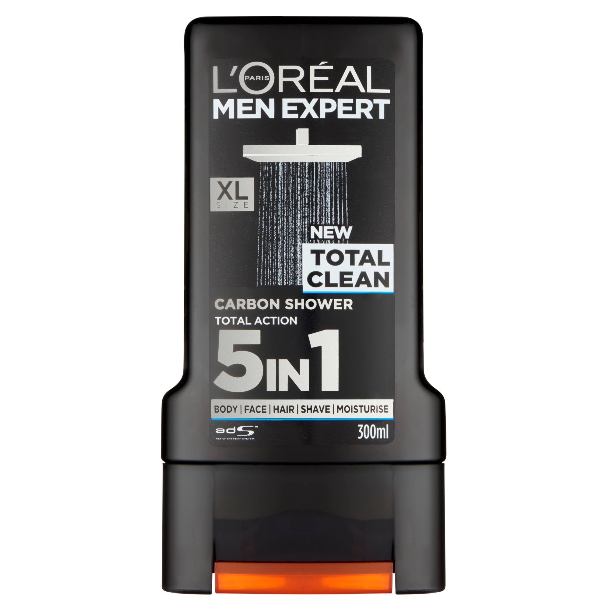L'Oreal Men Expert Total Clean Shower Gel 300ml