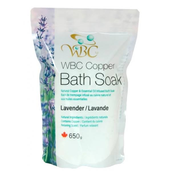 Worlds Best Cream Copper Bath Soak - Lavender
