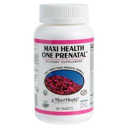 Maxi Health One Prenatal Supplement - 60ct