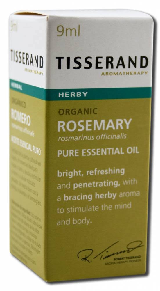 Tisserand Organic Essential Oil 9ml - Rosemary