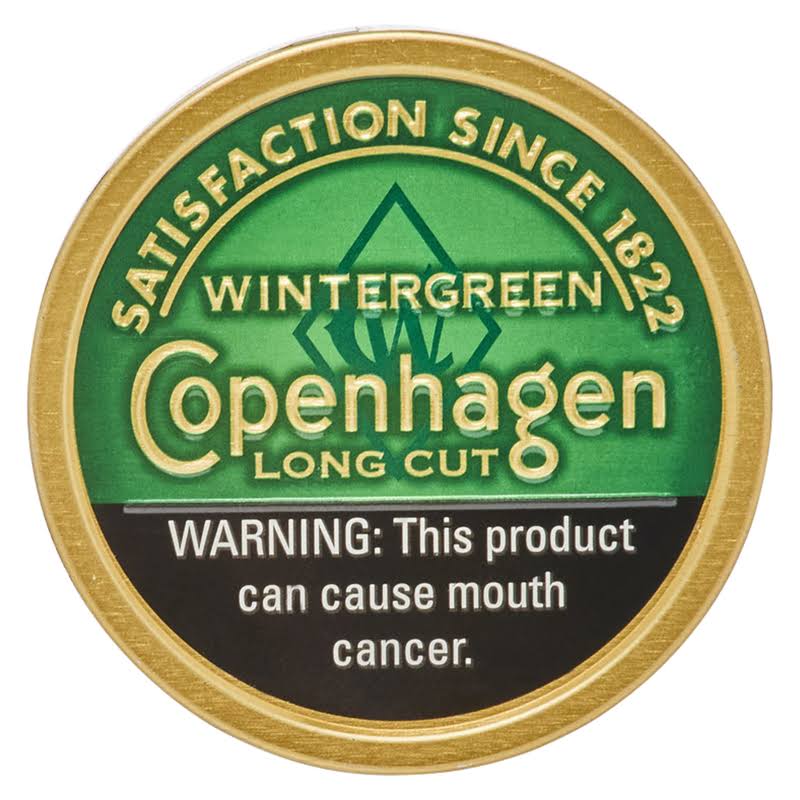 Copenhagen Packs Wintergreen 0.85oz