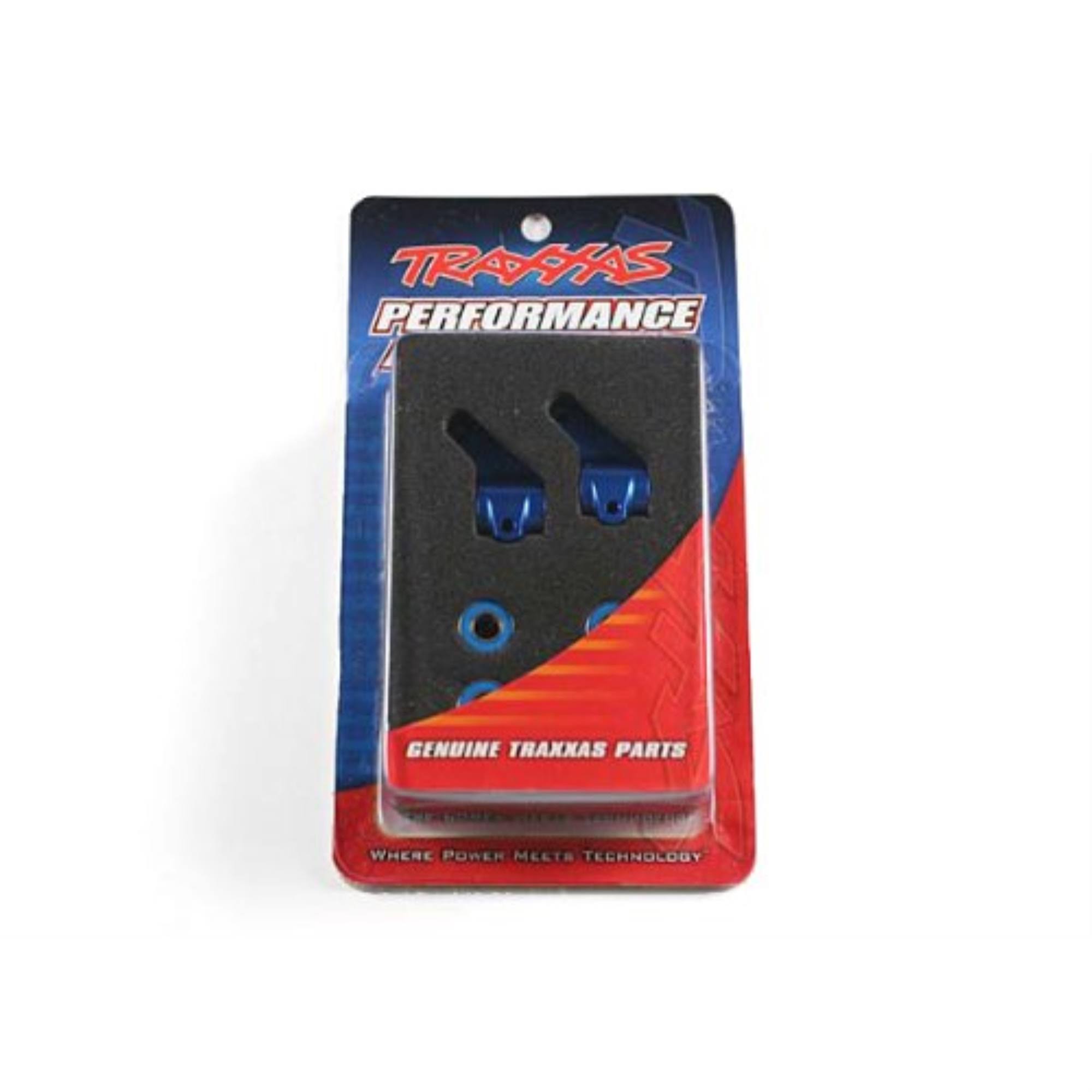 Traxxas 3636A Steering Blocks Anodized - Blue, Aluminum