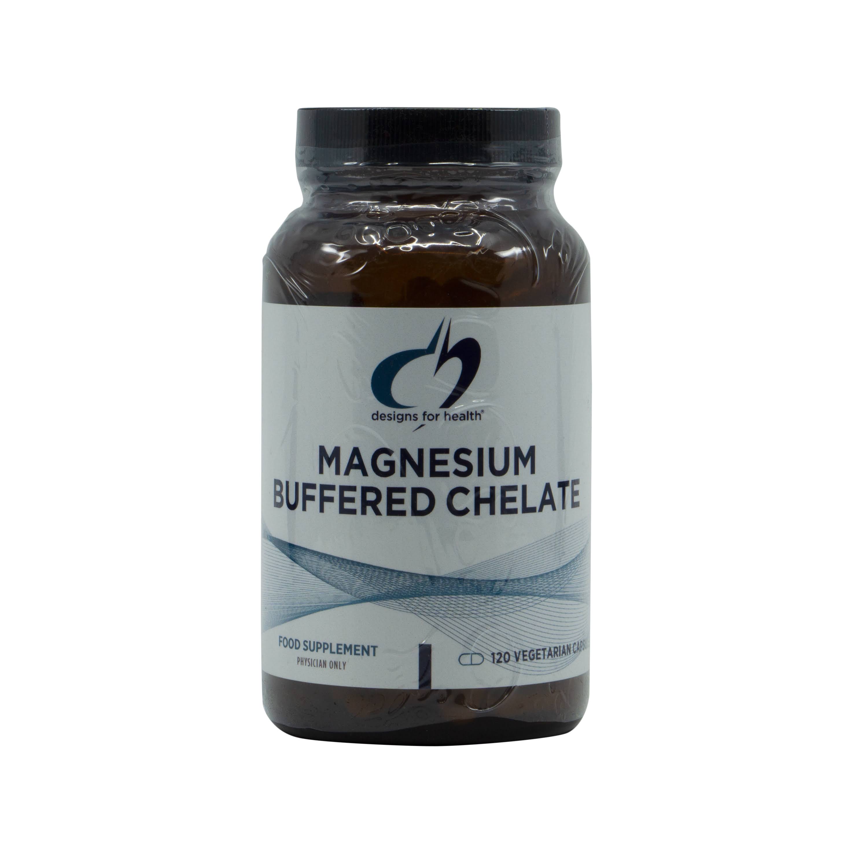 Designs for Health Magnesium Buffered Chelate - 120 Capsules