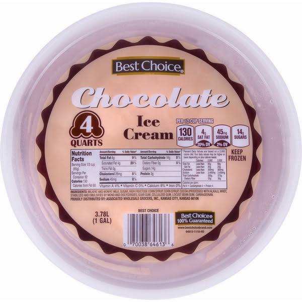 Best Choice Chocolate Ice Cream