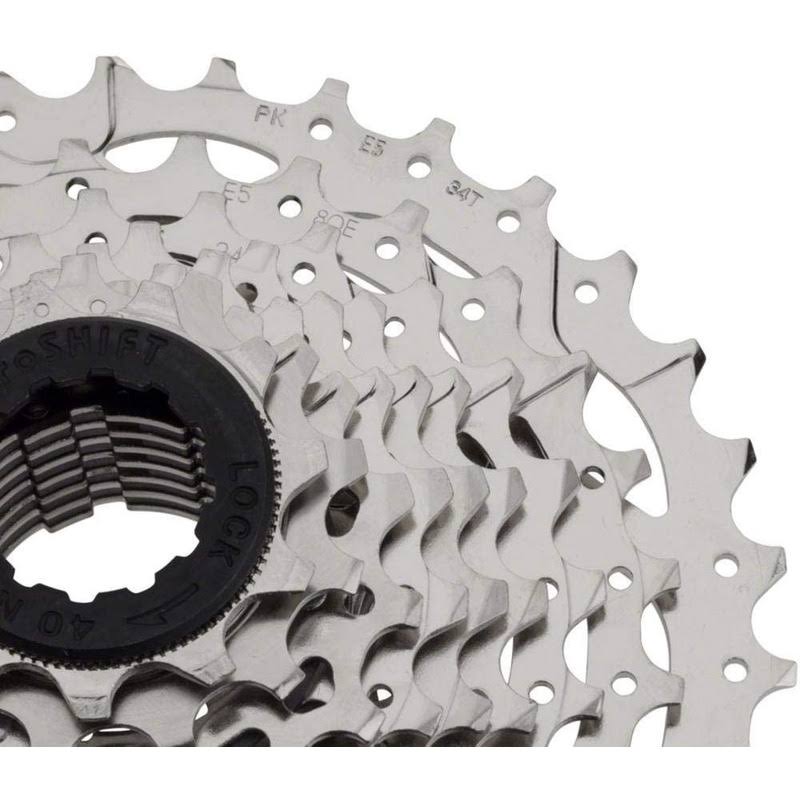 Microshift H09 Cassette - 9 Speed 12-25t Silver Nickel Plated