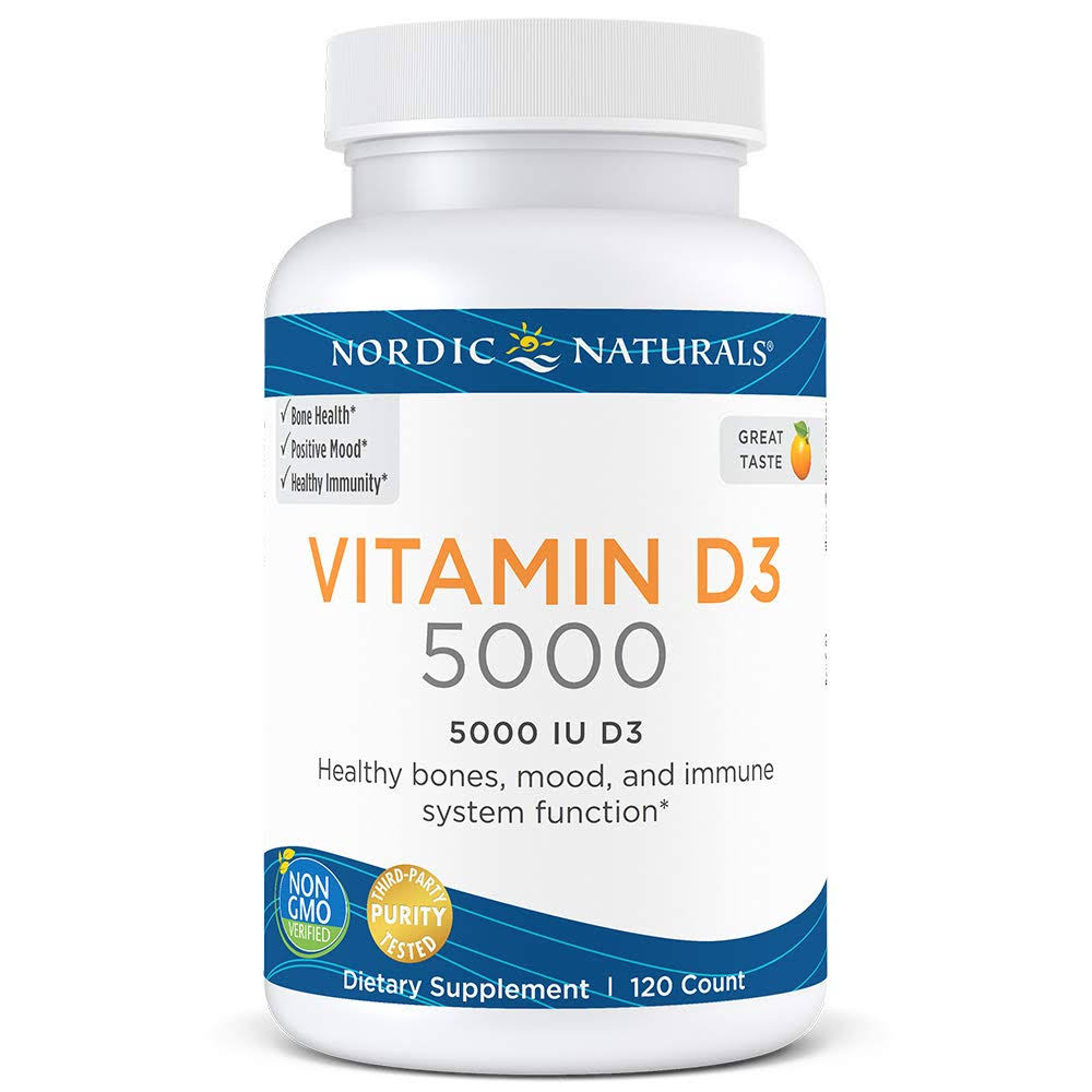 Nordic Naturals Vitamin D3 - Orange, 120 Softgels