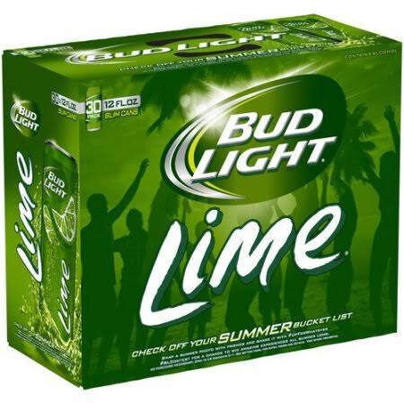 Bud Light Lime Beer - 12oz, 30pk