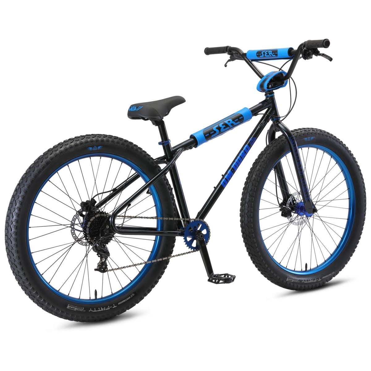 SE Bikes Om Duro XL 27.5" BMX Bike Black Sparkle