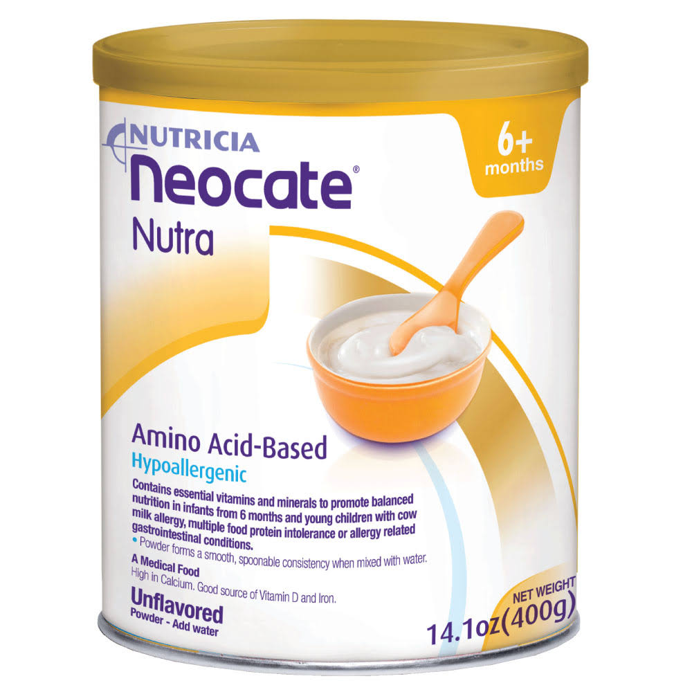 Nutrica Neocate Nutra Amino Acid Based Powder - Unflavored, 14oz
