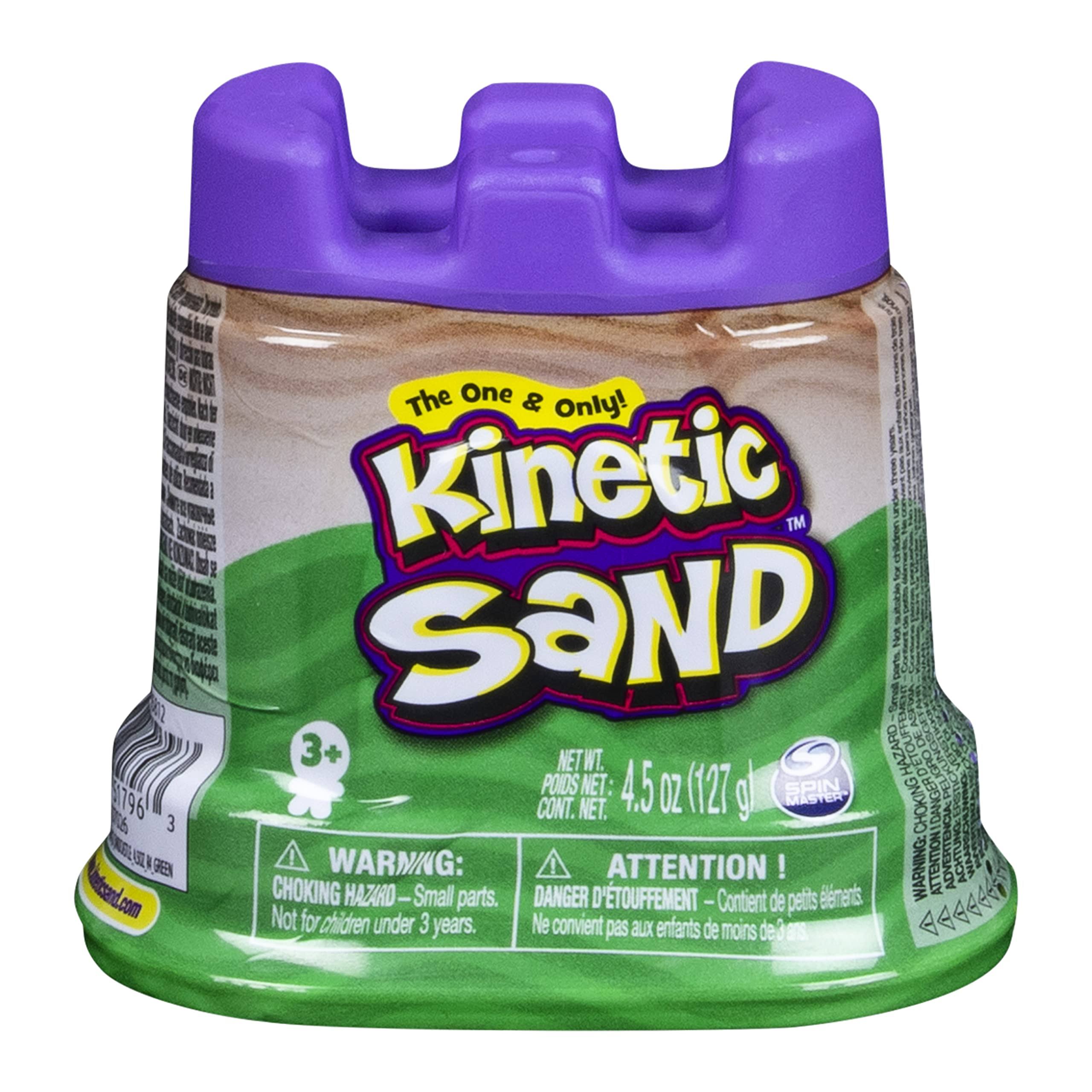 Kinetic Sand Single Container - Green, 5oz