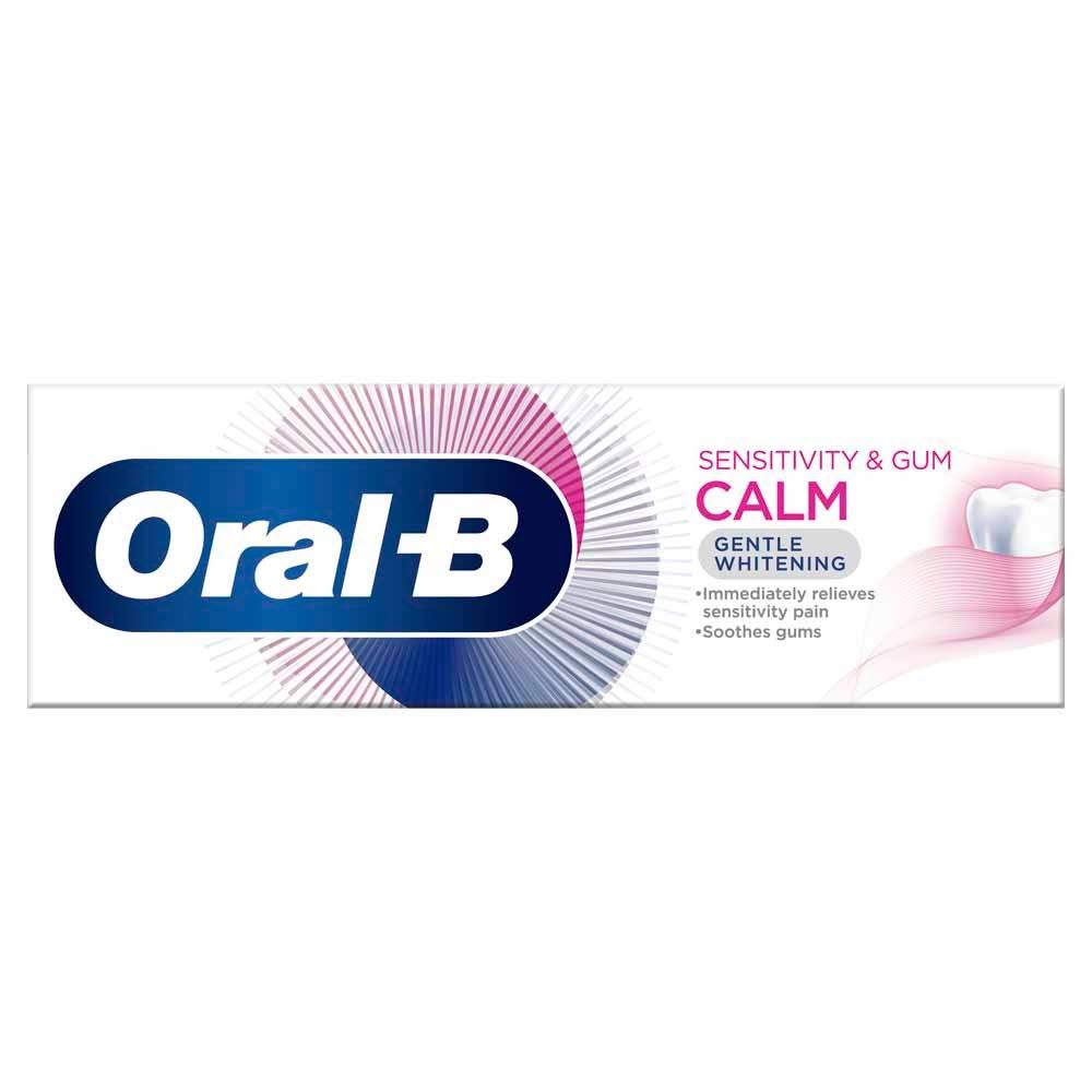 Oral B Toothpaste Calm Gentle Whitening 75ml
