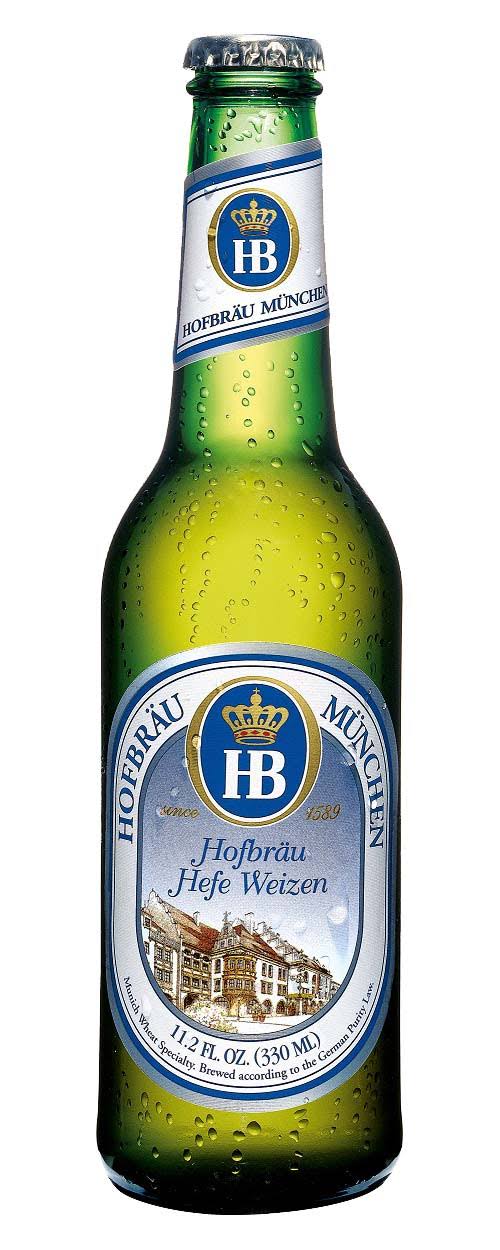Hofbrau Munchen Hefeweizen Beer - 6 pack, 12 fl oz bottles
